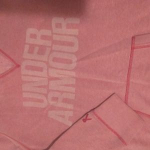 Under armour pink sweater